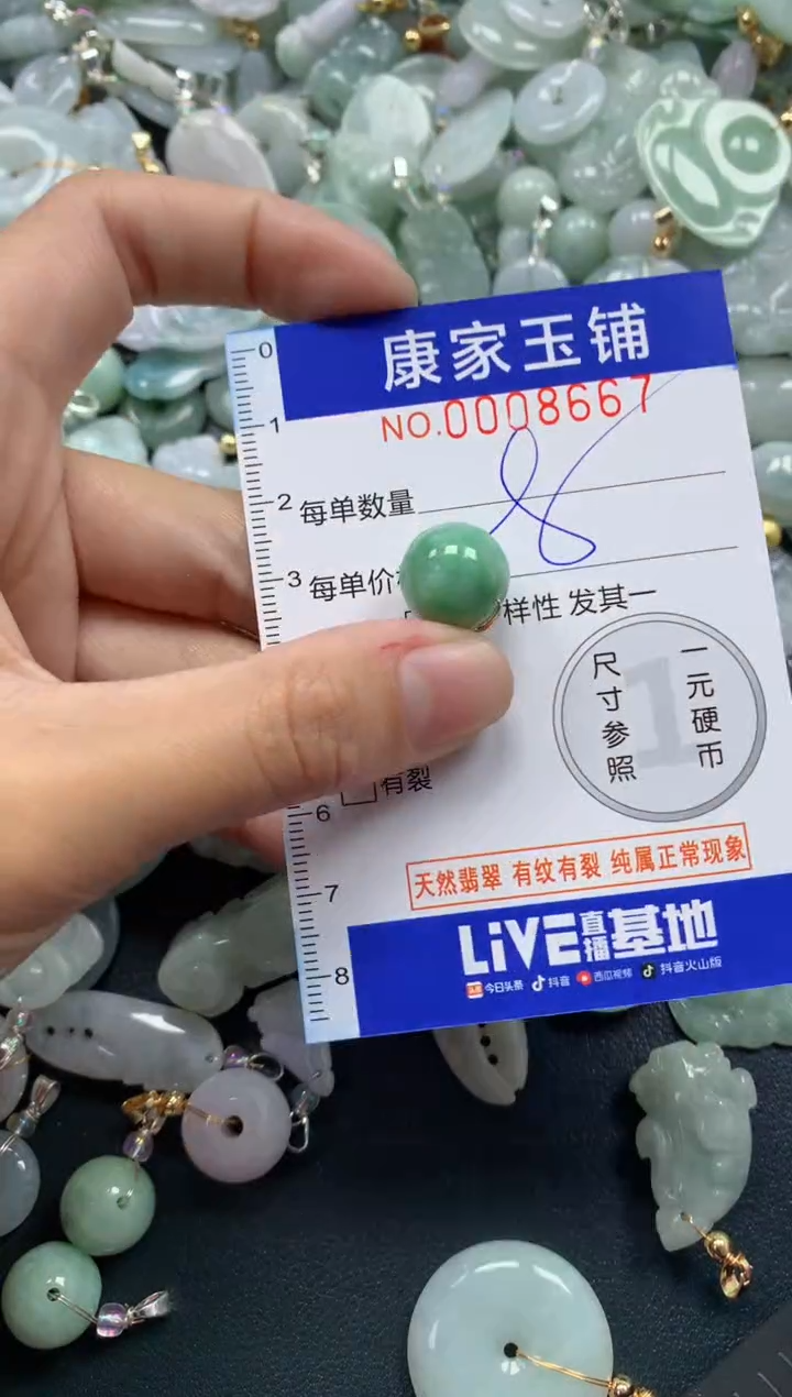 颈饰未镶嵌翡翠8667