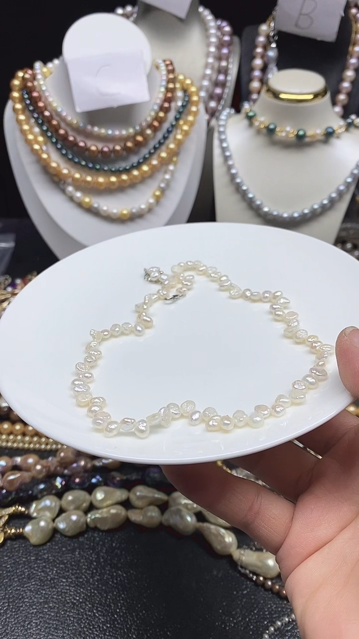 【闪购商品】淡水珍珠未镶嵌颈饰多人
