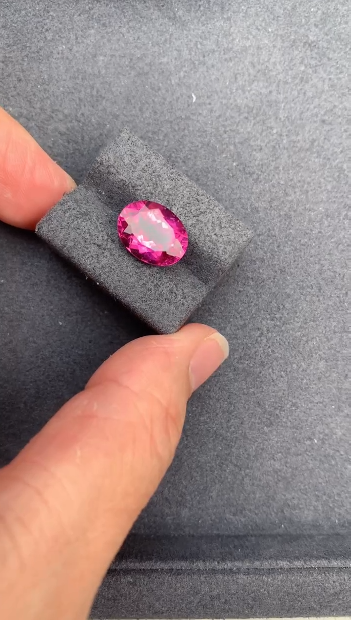 【闪购商品】碧玺裸石未镶嵌5.3ct卢比莱