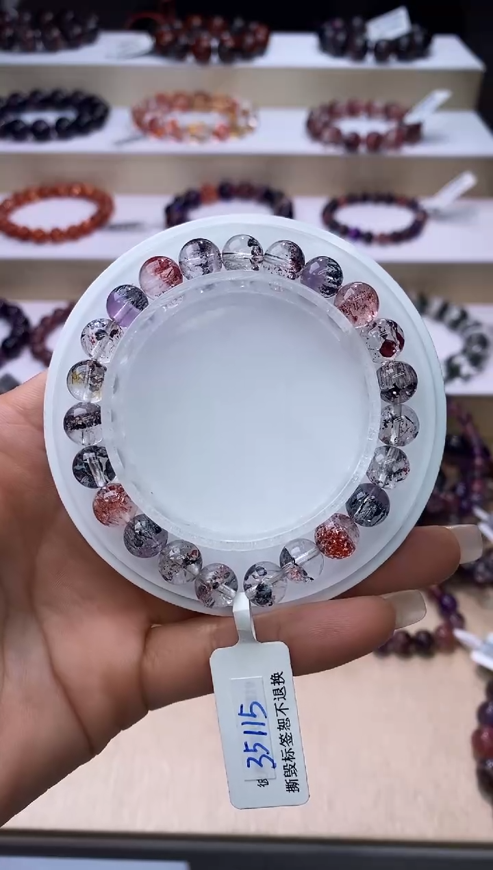 【闪购商品】水晶手链未镶嵌毒液超七8m+