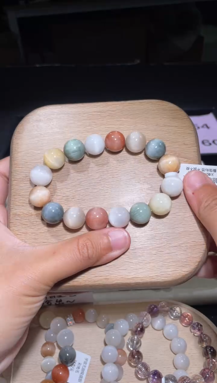 【闪购商品】水晶手链未镶嵌49号多样性发货一L 13+