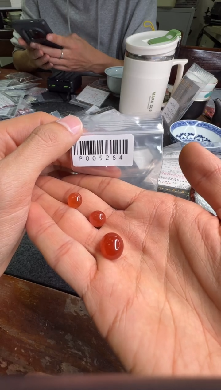 【闪购商品】南红玛瑙配饰未镶嵌P005264