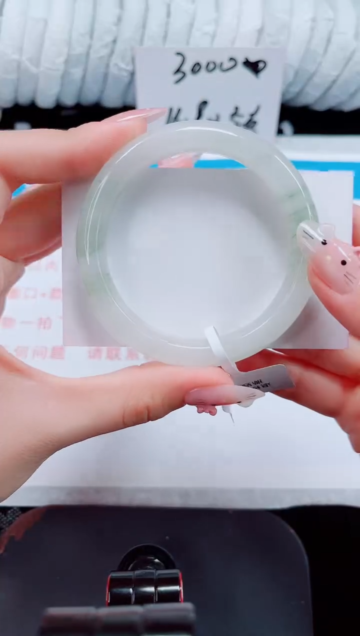 未镶嵌手镯石英质玉51-54/55