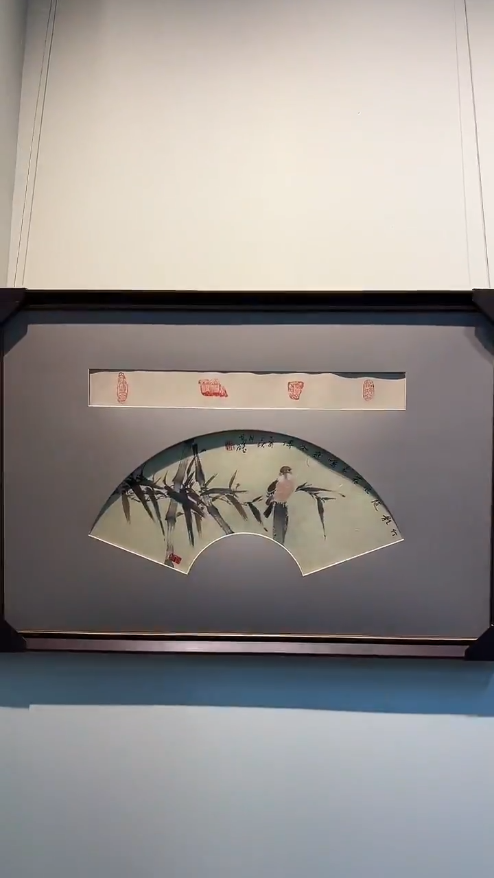 国画戈老师绘画作品 带荣宝斋宁波证书 