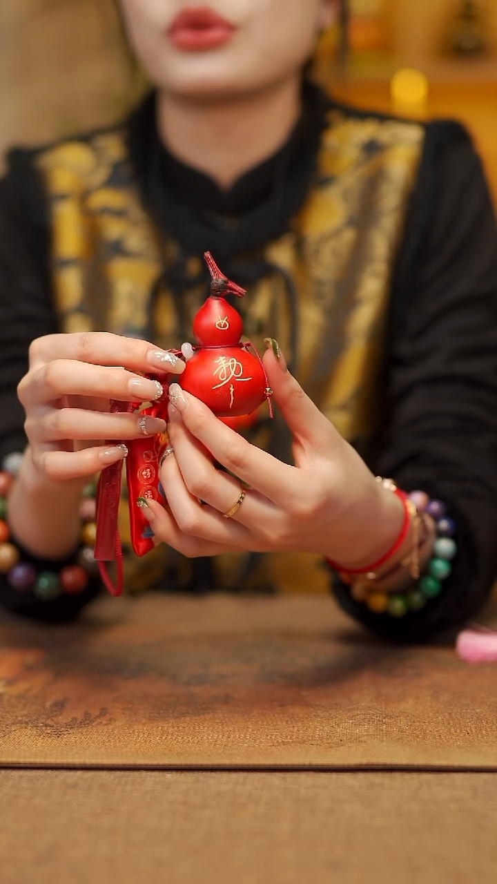 【闪购商品】396宴禾堂天然漆艺小葫芦--58