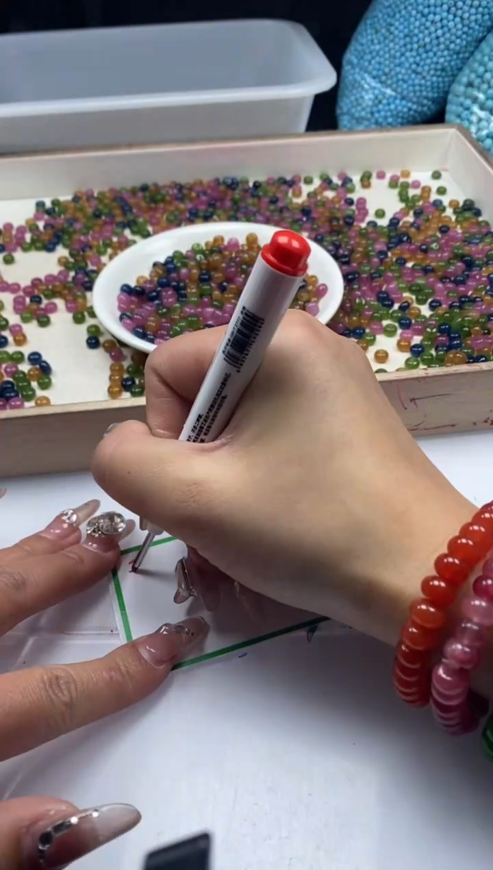 【闪购商品】碧玺颈饰未镶嵌w2099碧*玺算盘6*3mm*30颗