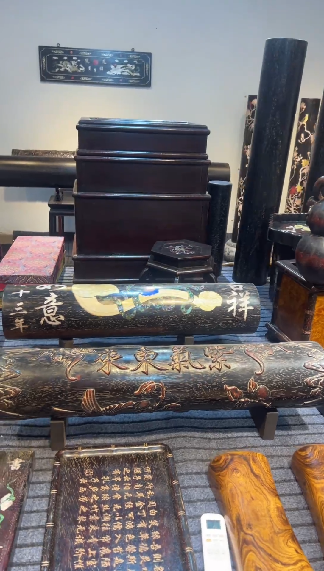 檀香紫檀（小叶紫檀）贵*@紫檀木紫气东来横财