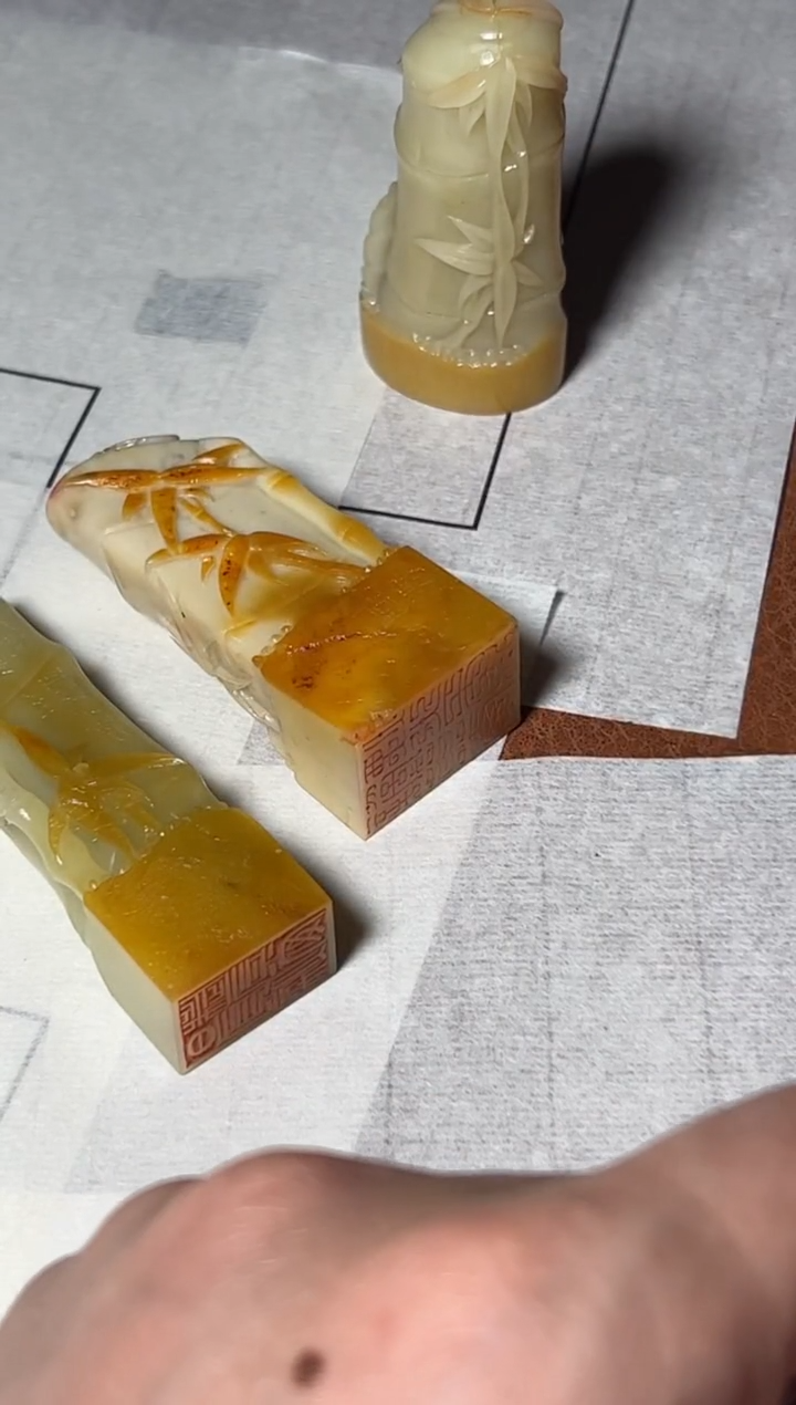 【闪购商品】青田石印石篆刻焦新帅0146203四方