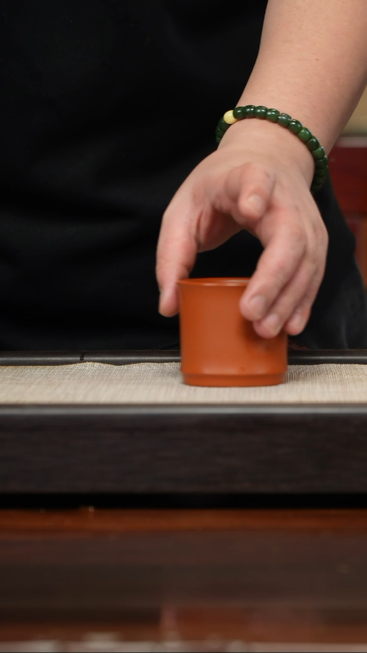 【闪购商品】紫砂茶壶朱泥竹节杯