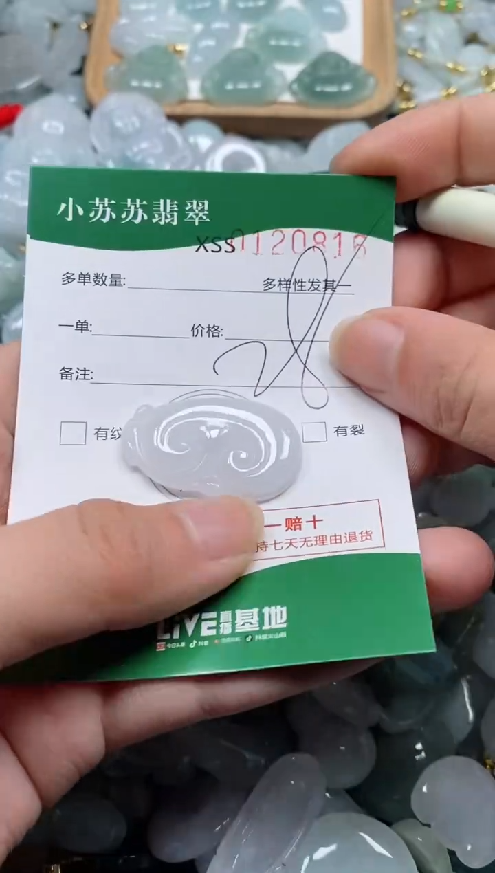 【闪购商品】翡翠颈饰未镶嵌闪购商品0102815