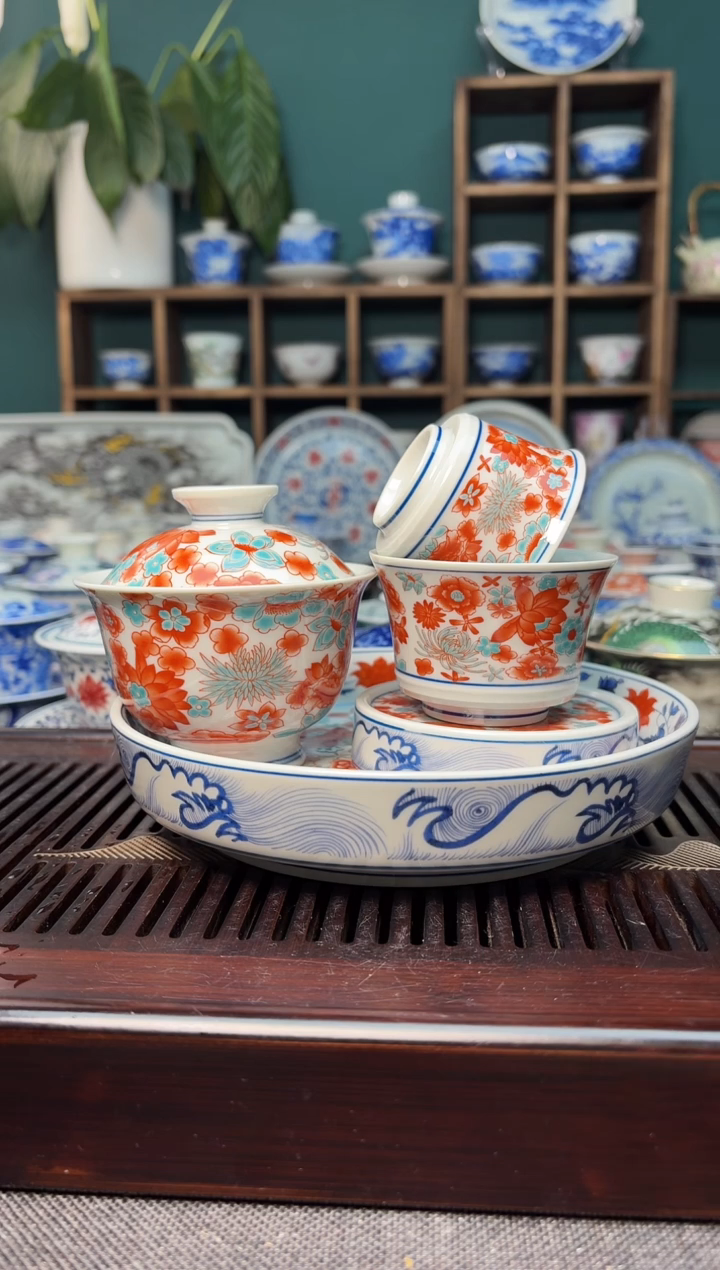 【闪购商品】景德镇龙御陶瓷高温陶瓷茶具