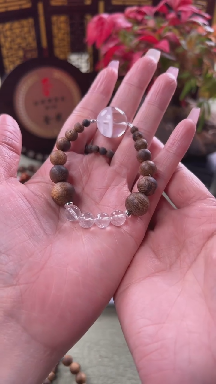 【闪购商品】沉香木手串海南奇楠沉香diy多样性发一