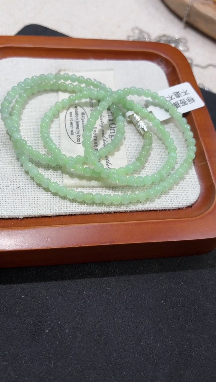 银S925镶嵌手链翡翠手串多样性发货