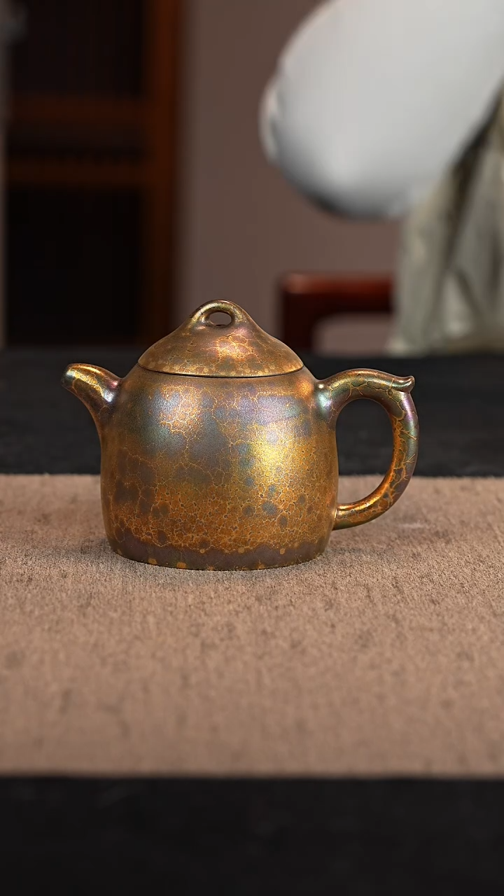 【闪购商品】紫砂茶壶贝壳烧秦权