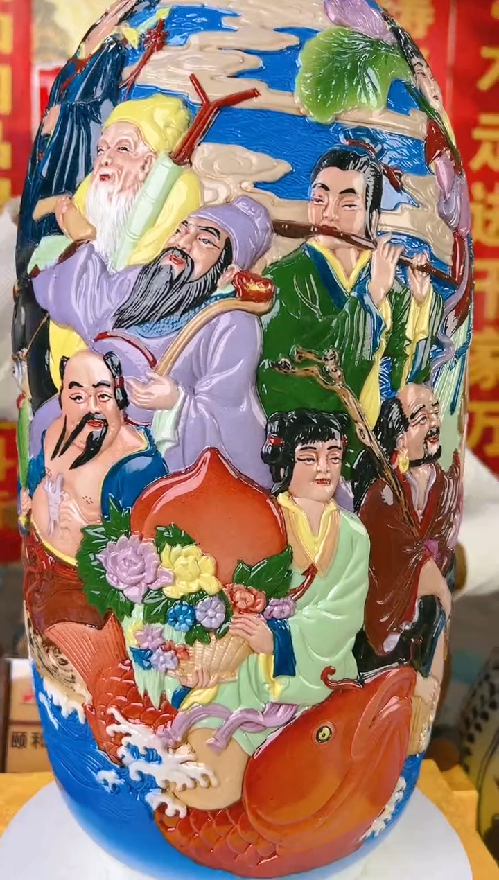 其他颐和园陶瓷摆件B25-9（一比一古法新烧）