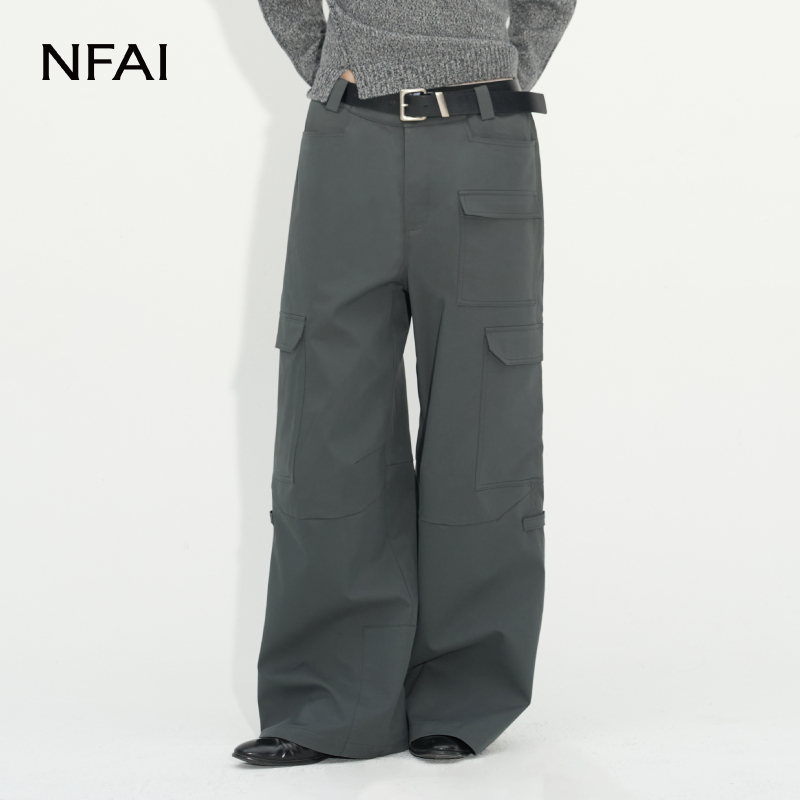 NFAI 25FW 多口袋工装裤 秋冬甄选/多重剪裁/埃及匹马
