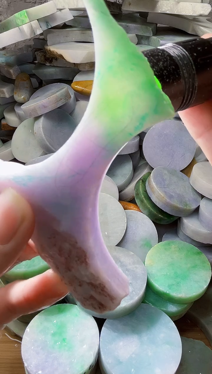 裸石翡翠天然翡翠A货石 南 300