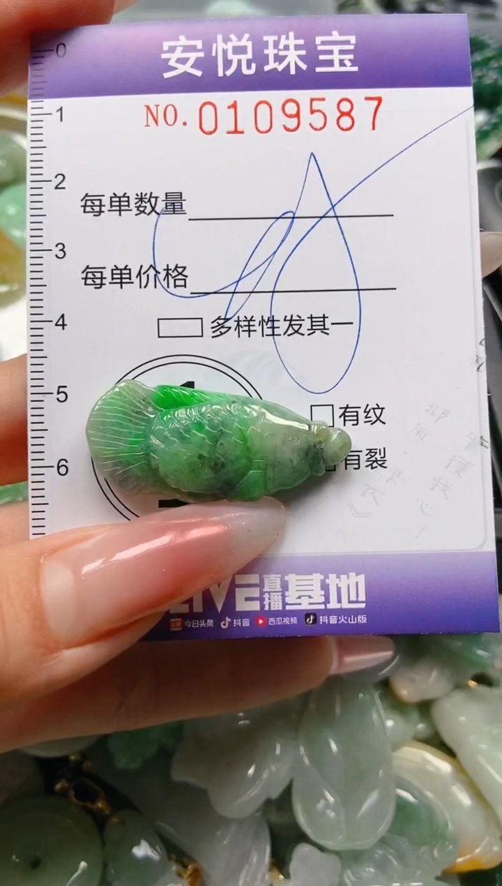 【闪购商品】翡翠颈饰未镶嵌闪购0109587