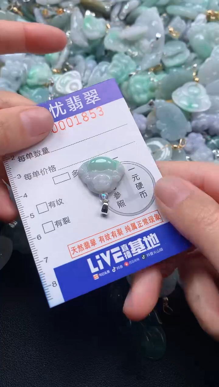 颈饰未镶嵌翡翠1853