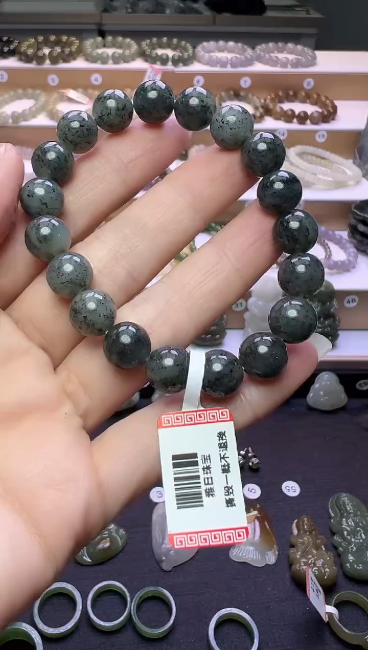 颈饰未镶嵌和田玉274号链接卡10mm