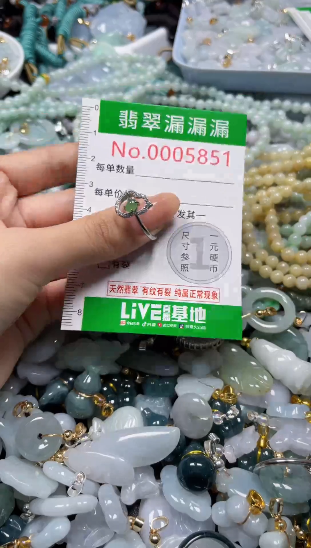 颈饰未镶嵌翡翠5851
