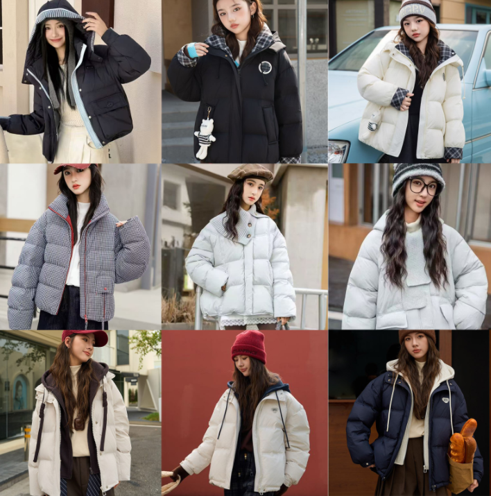 二号新冬款链接（201-226）女童2025新款外套棉服1225甜心优选