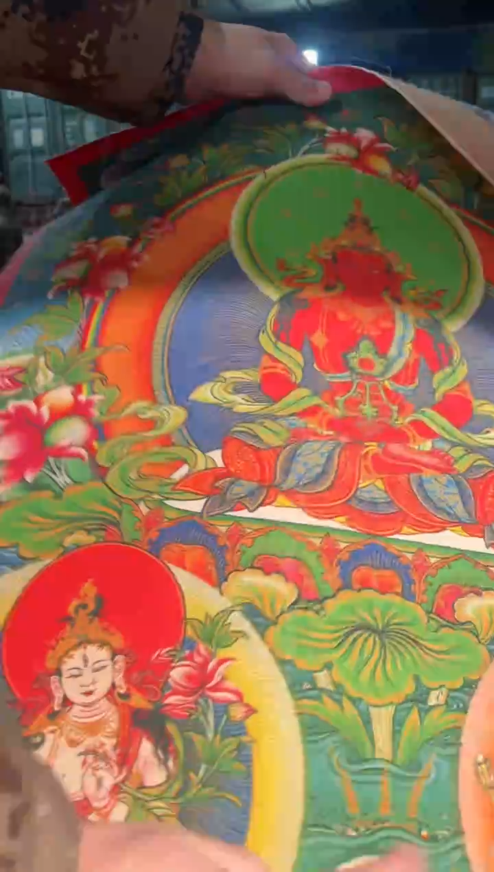 卷轴画东东唐卡tk16