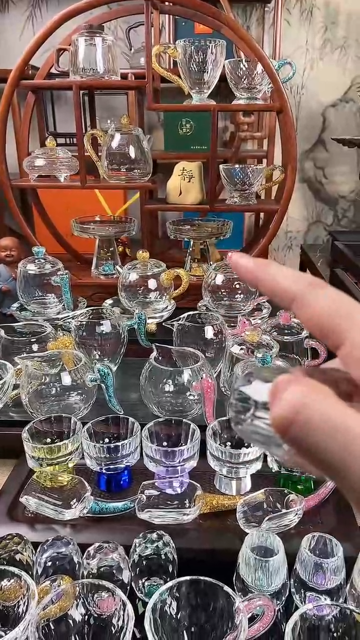 【闪购商品】水滴杯酒杯紫色2个装
