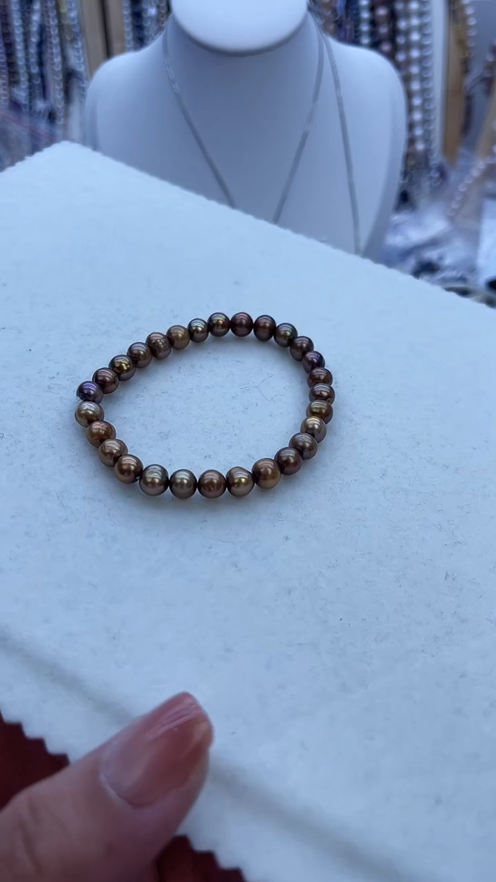 【闪购商品】淡水珍珠手链未镶嵌873