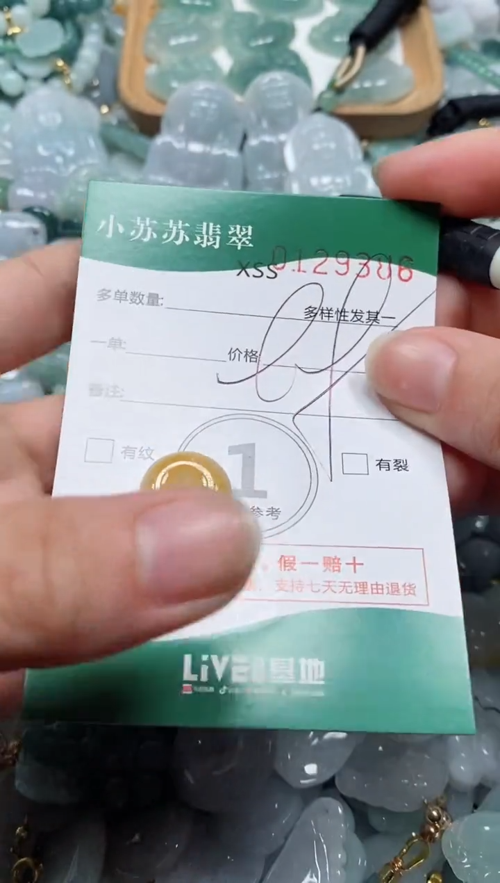 【闪购商品】翡翠颈饰未镶嵌闪购商品0129386