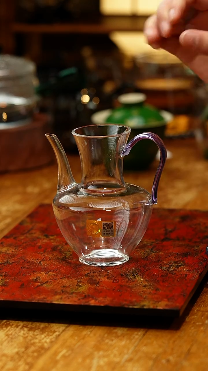 【闪购商品】禾器/晶彩俏然茶海/浅紫/定制版