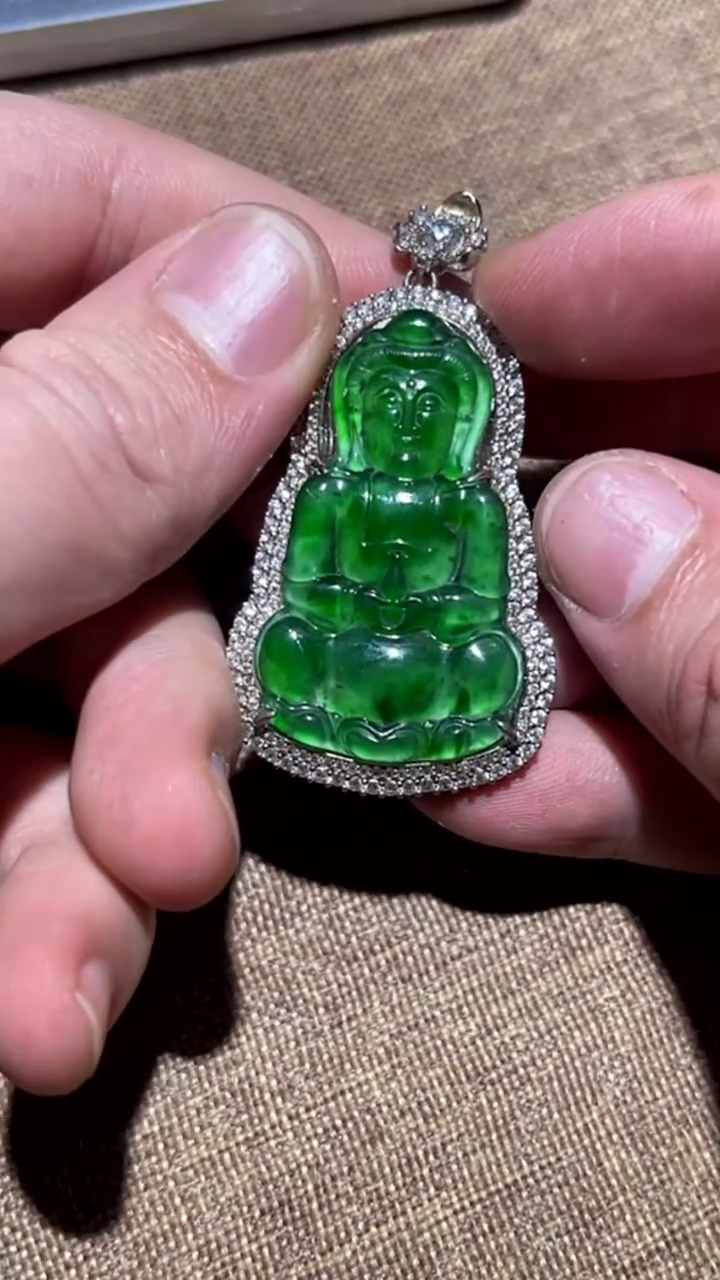 未镶嵌挂件翡翠MTXY0707-321