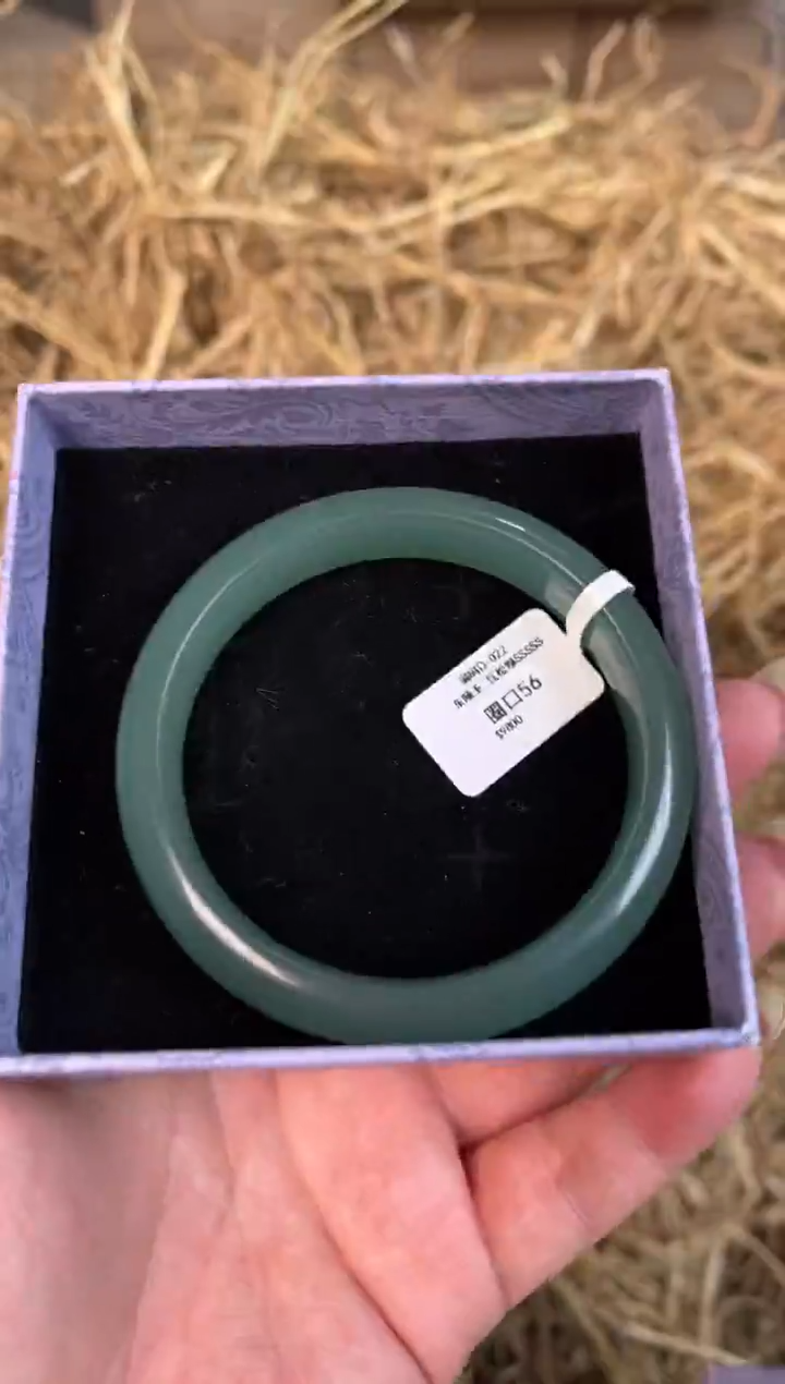 未镶嵌手镯石英质玉D-022