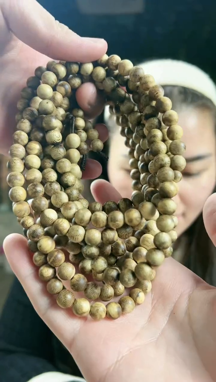 【闪购商品】沉香手串野生黄棋圆珠多圈08-20多样性发货一条