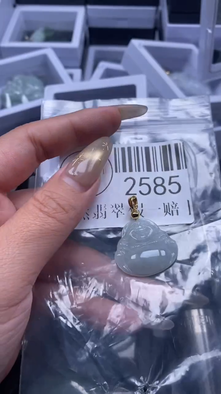 颈饰未镶嵌翡翠2585