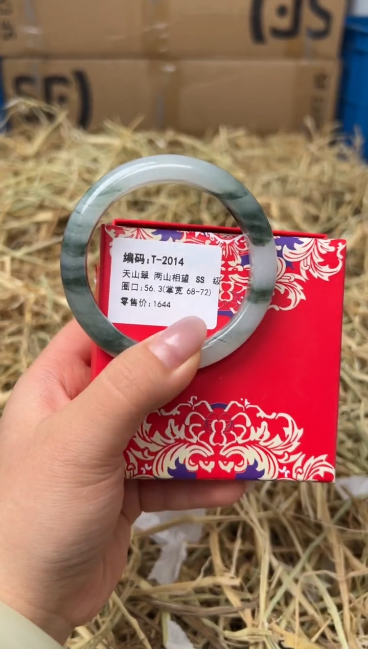 未镶嵌手镯石英质玉T-2014