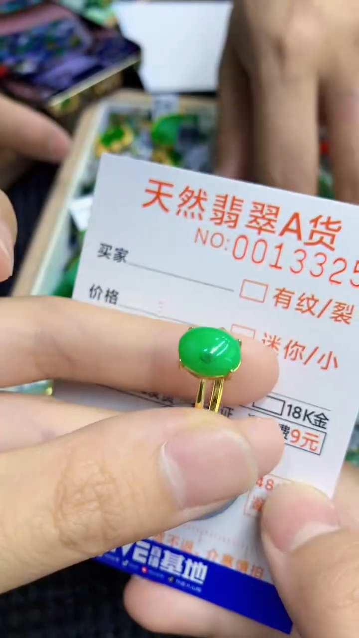 翡翠未镶嵌颈饰             1