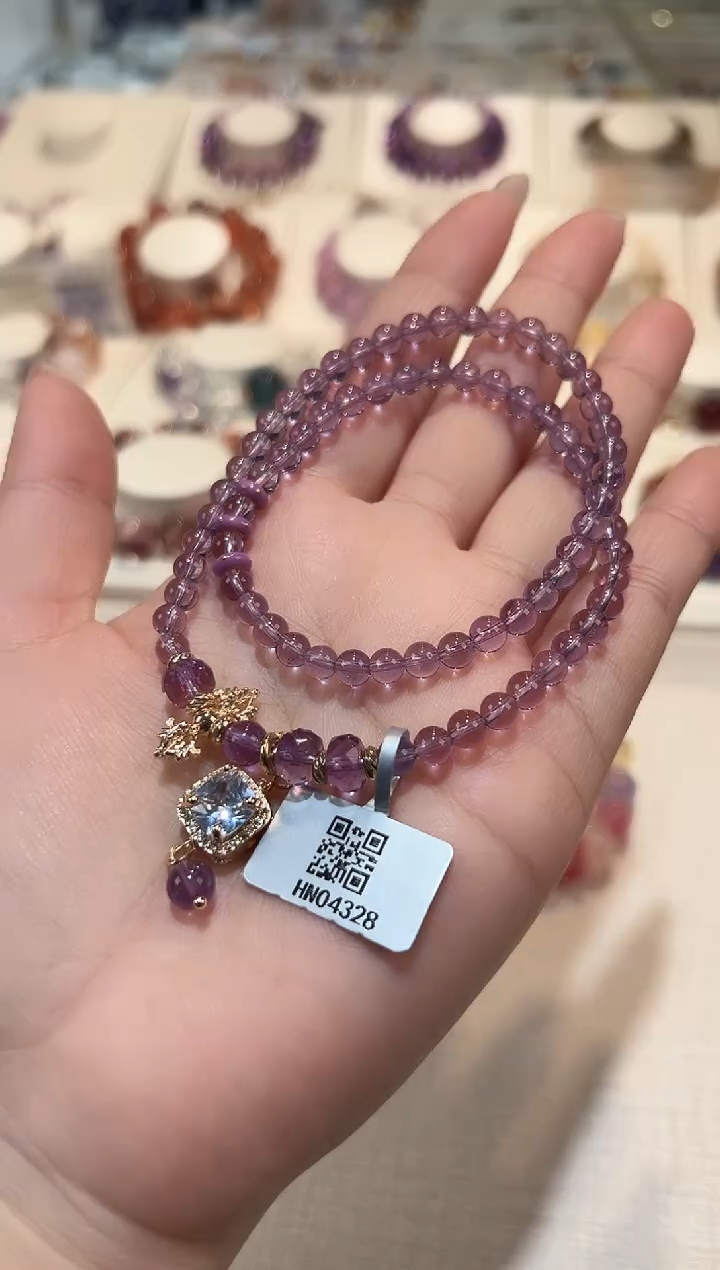 未镶嵌手串水晶手串