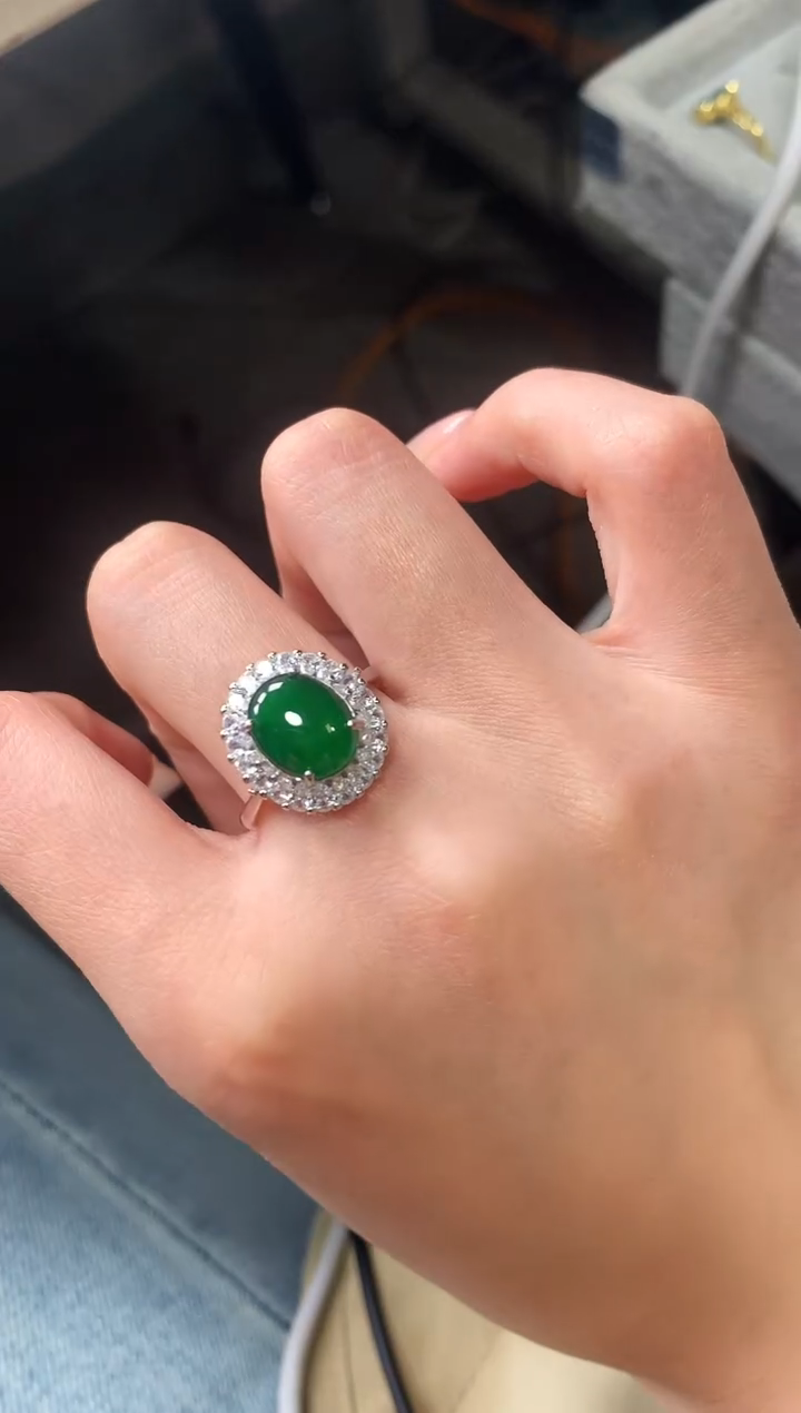 【闪购商品】翡翠戒指未镶嵌43563465465464