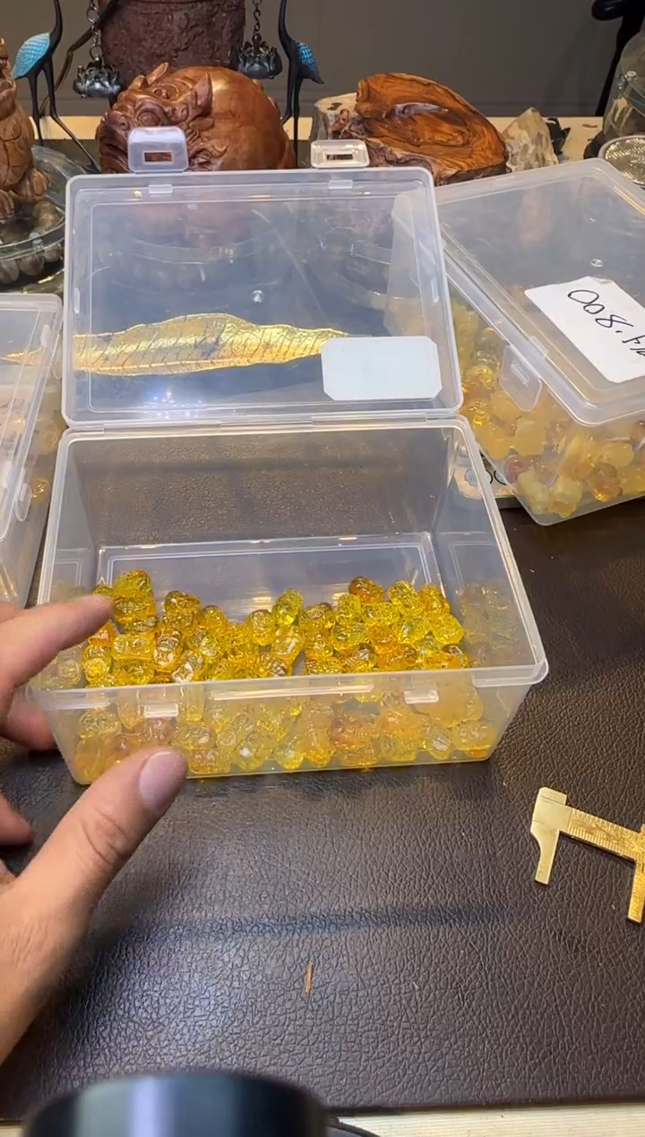 裸石蜜蜡未镶嵌115蜜蜡貔貅多样性发其一