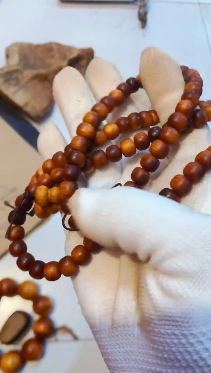 柏木（崖柏）老0.8108单条北太行崖柏手把件手串