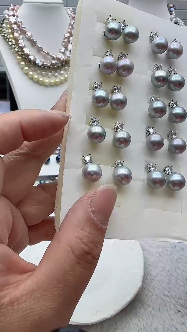 【闪购商品】淡水珍珠项链银S925镶嵌1