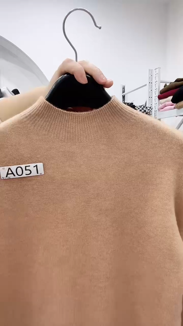 半高领羊绒衫捡漏福利051-105斤以内