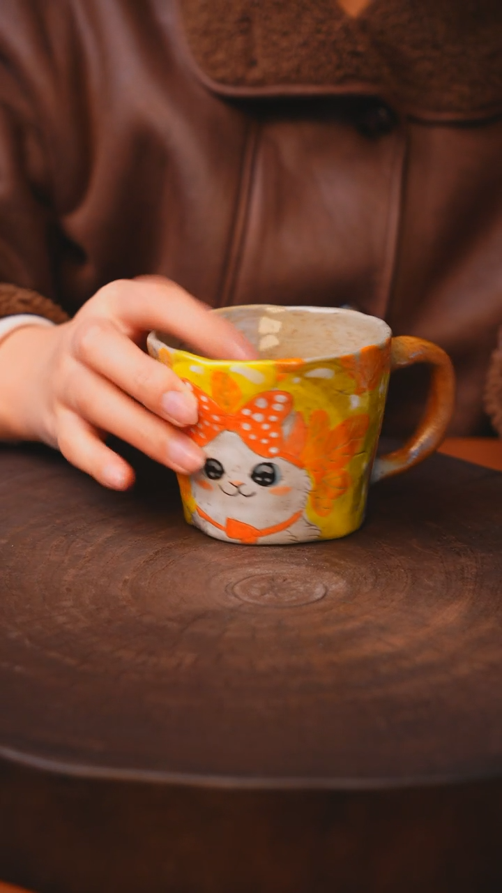 【闪购商品】瓷片景德镇手绘瓷器高温釉下彩--