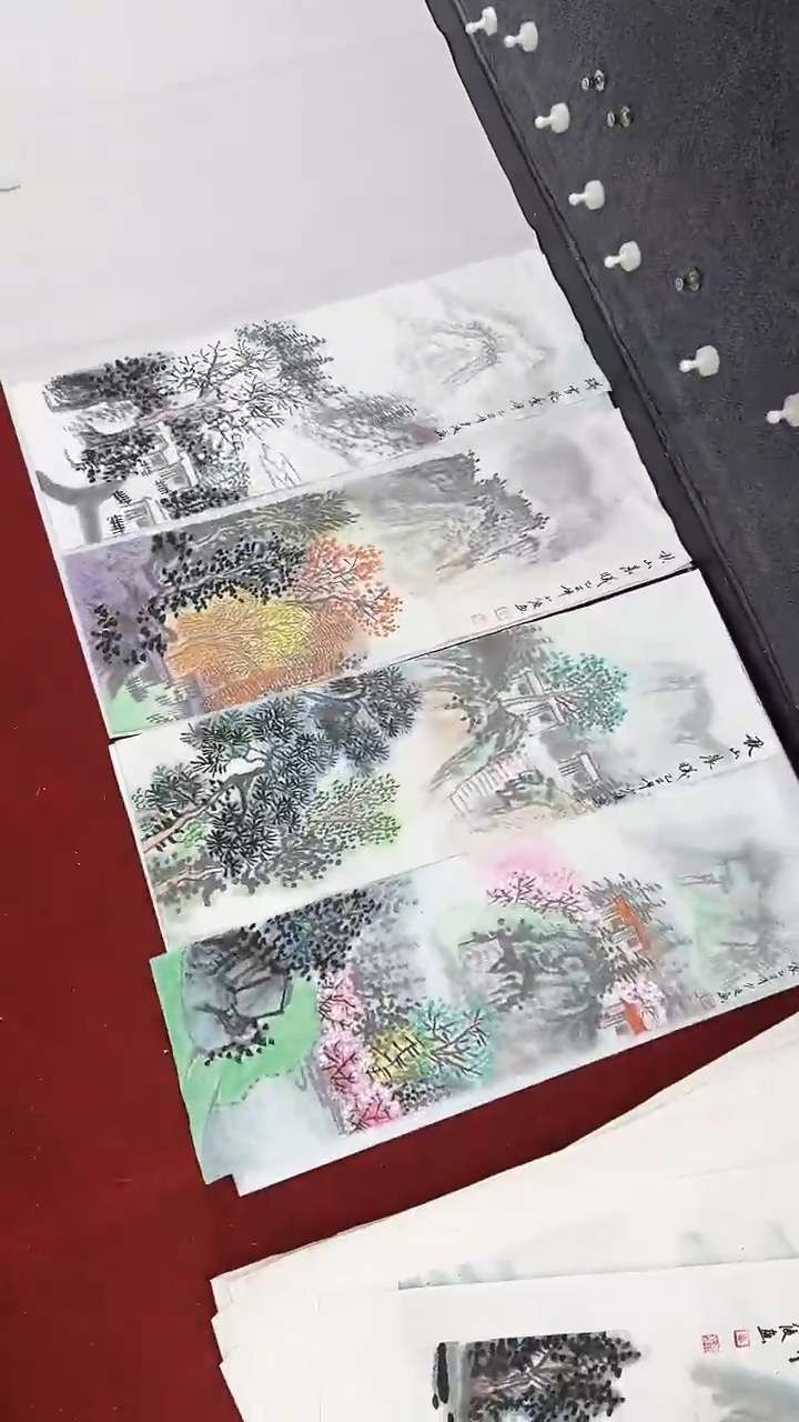 国画卢少波/国画/花鸟