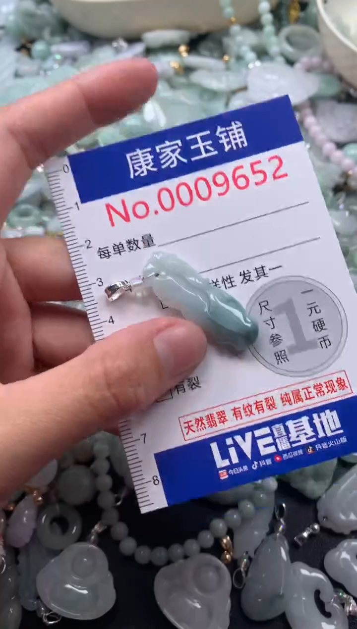 颈饰未镶嵌翡翠9652