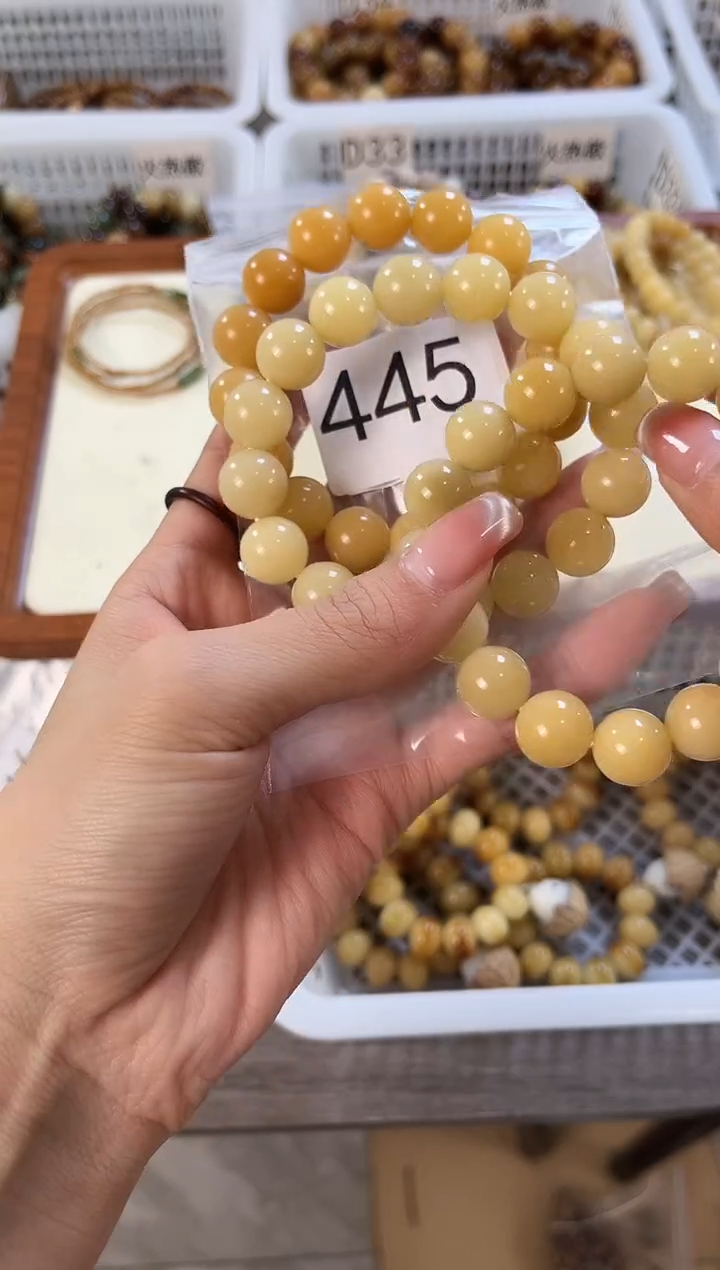 手串菩提未镶嵌开播孤品手串445
