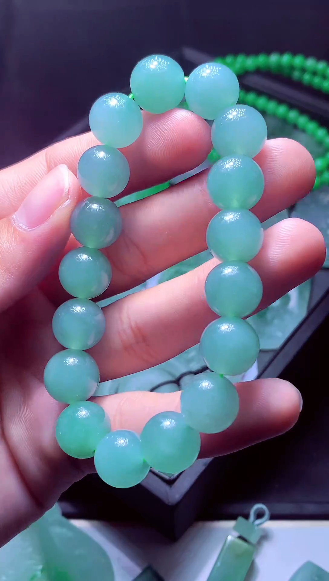 未镶嵌定制翡翠毛货翡翠定制558273