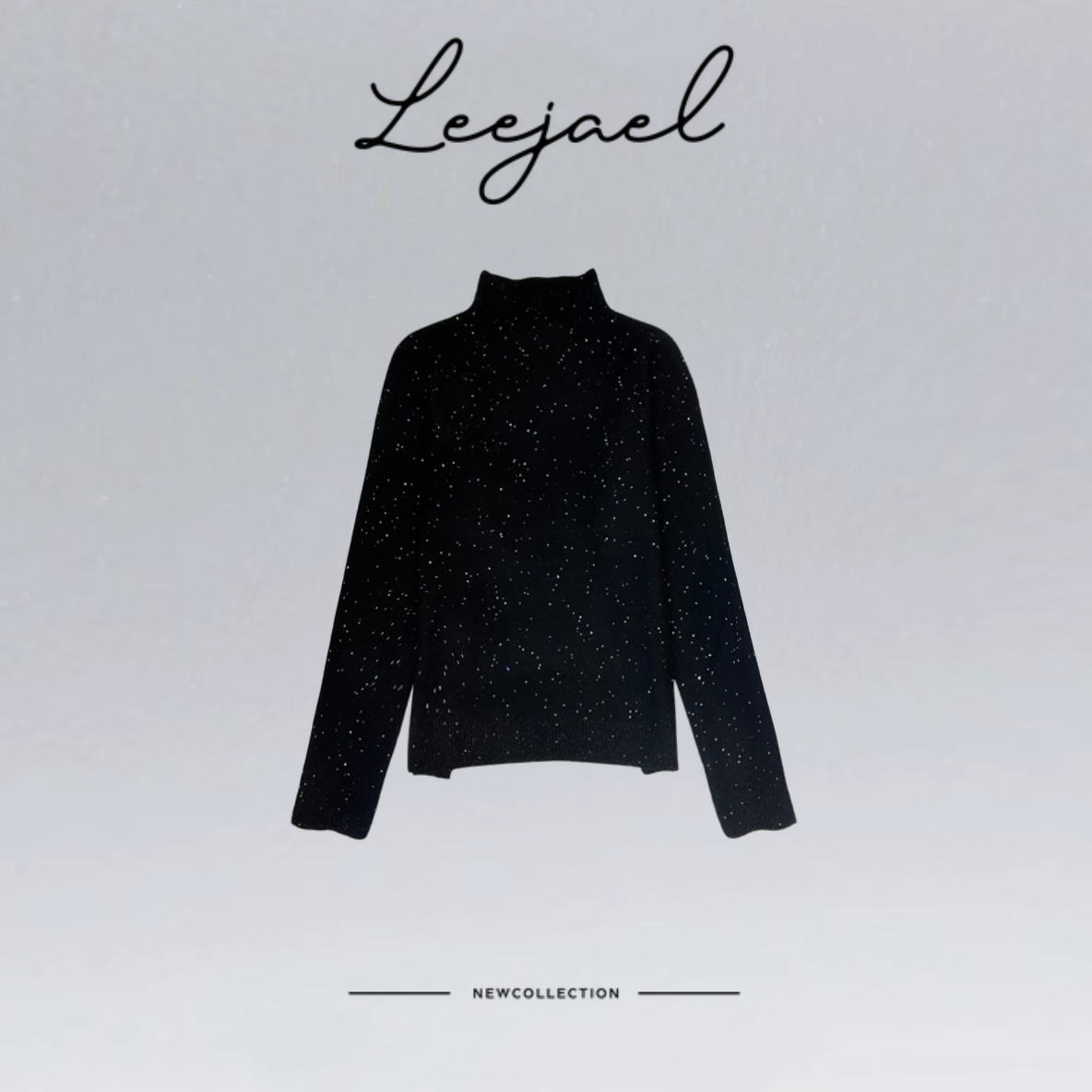 Lejeal"欧货时尚满天星100%羊毛针织毛衣" LJE-I25#