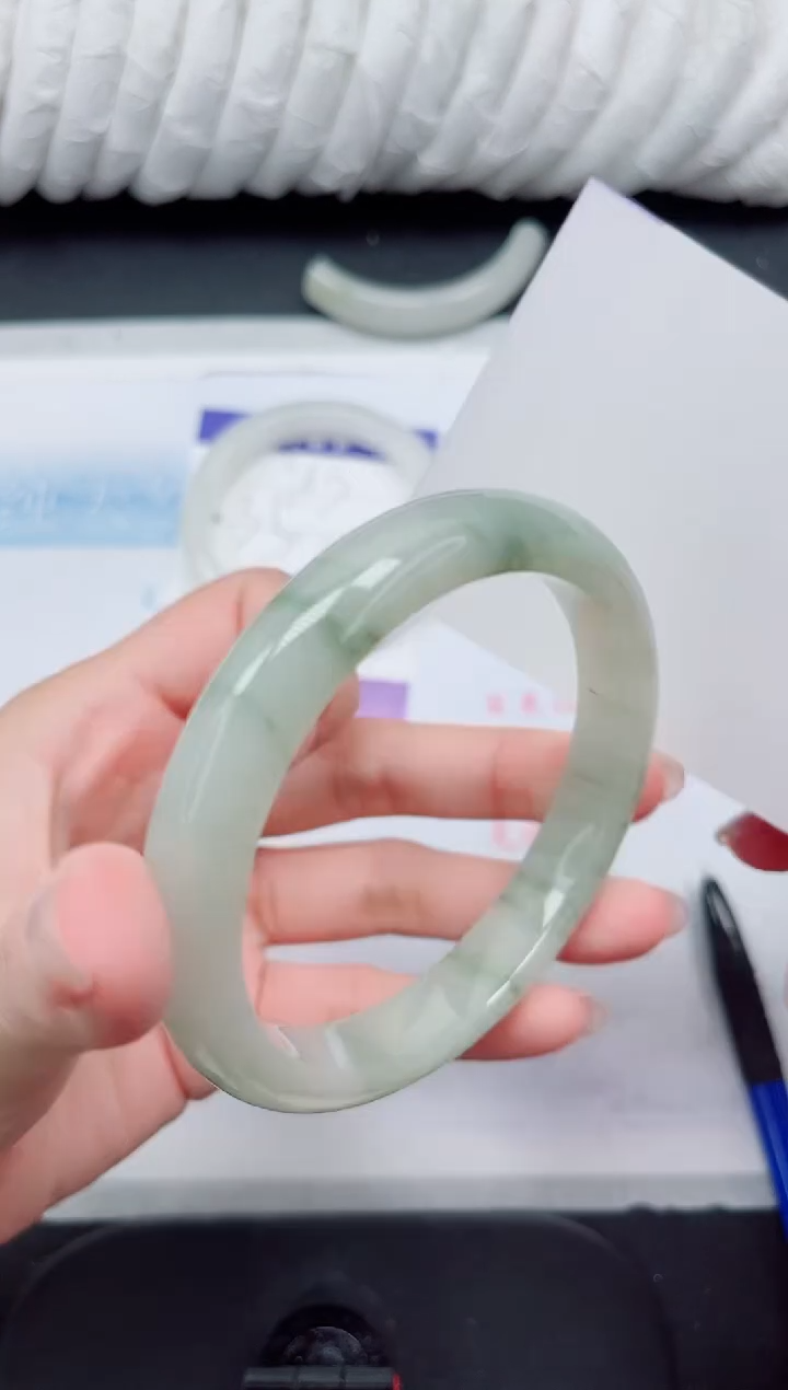 【闪购商品】石英质玉手镯未镶嵌314-64.8